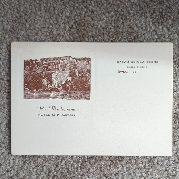 Vintage Italian Hotel Postcards - Picture 1 of 4